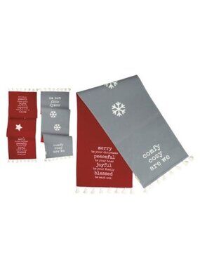 Primitives by Kathy Reversible Table Runner Christmas